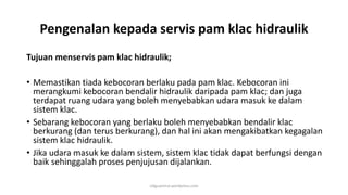 Cara Wiring Sistem KLAC Motor dengan Menggunakan Alat Penguji